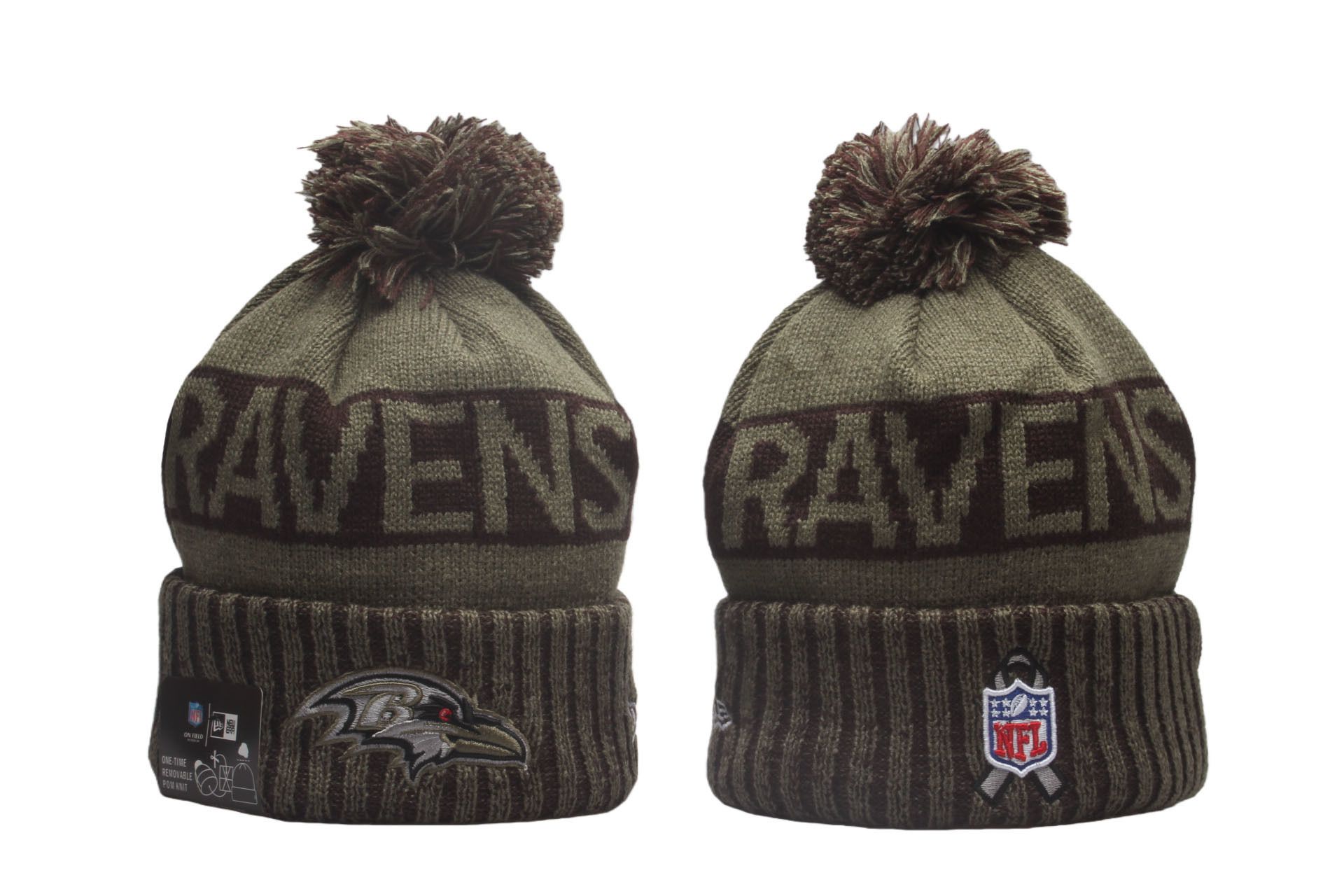 2026 NFL Baltimore Ravens Hat beanie style 02